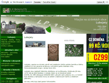 Tablet Screenshot of lubojaty.cz